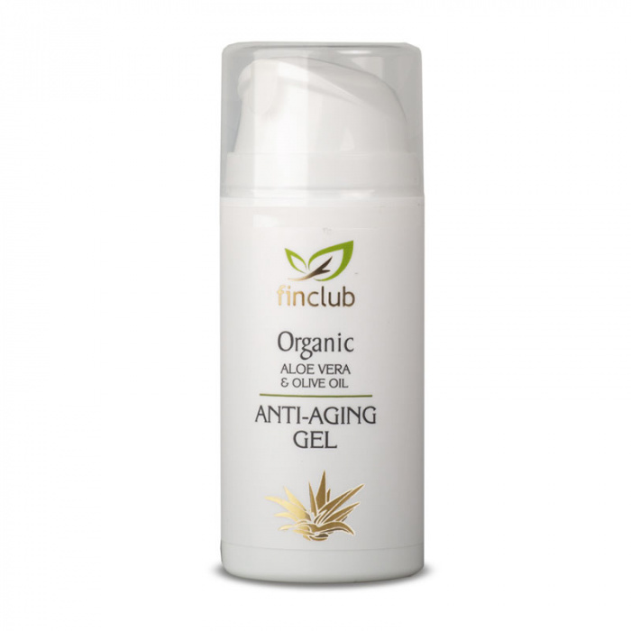 Natural anti-aging gel: Aloe Vera & Olive Oil